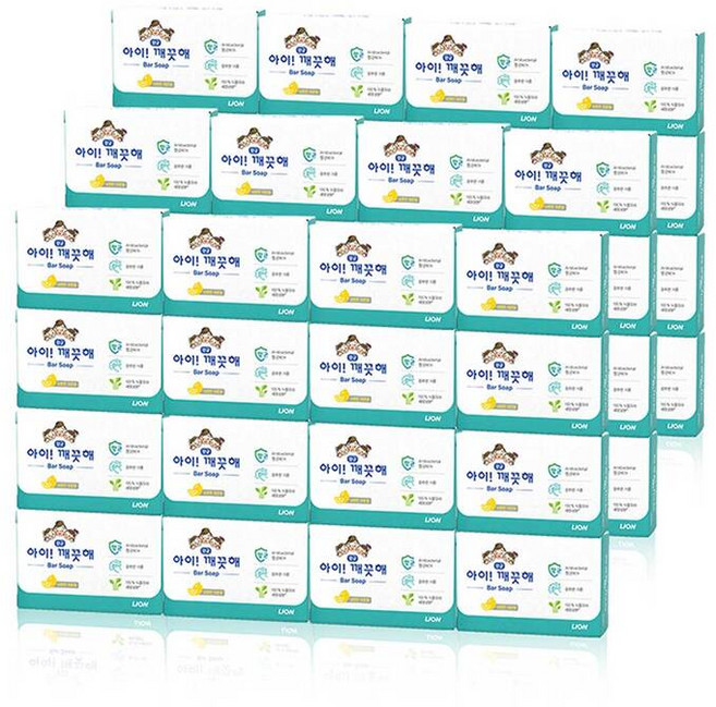 아이깨끗해 비누 레몬향 90g x 48EA, 아이깨끗해 비누 레몬향 90g x 48EA {QHJ}, 1개입