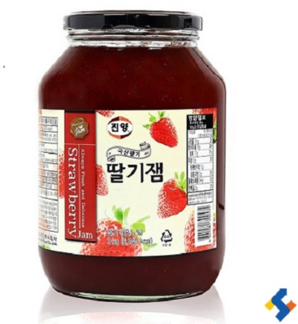 진양 딸기잼, 2kg, 1개