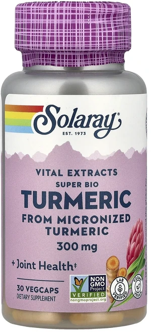 정말좋습니다 Solaray Vital Extracts 슈퍼 바이오 강황 300mg 베지 캡슐 30정 빠르게배송해드릴게요, 1개 - 쿠팡