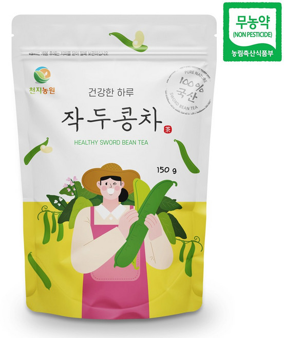 천지농원 작두콩차, 150g, 1개입, 1개