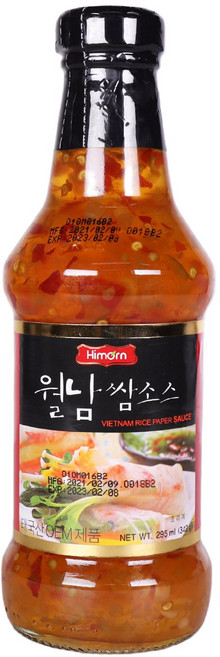 코만푸드 무배_월남쌈소스(하이몬 295ml) 업소용, 9개, 295ml