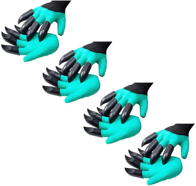 셀링랩 갈고리장갑, 4개, 그린