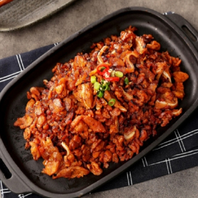 직화 오돌뼈 매콤한맛 (P00000OQ), 1개, 200g