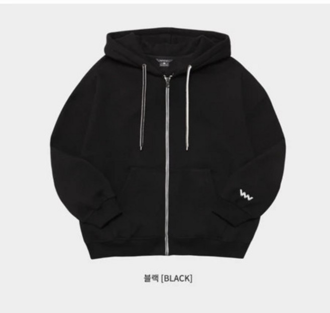 WV PROJECT 經典款方型抽繩刷毛連帽外套 寬鬆休閒帽夾