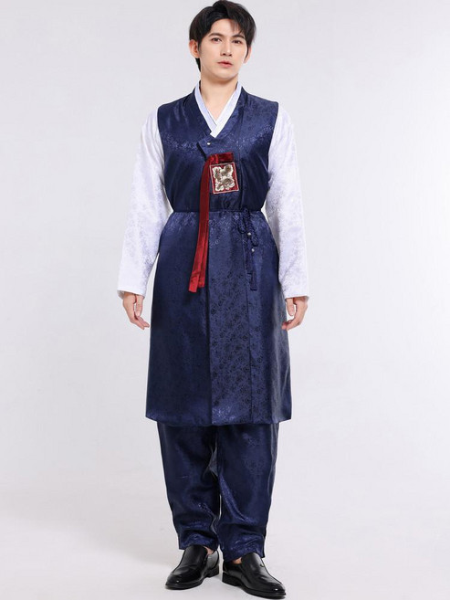 빅사이즈 남자 한복 어른 두루마기 개량 생활한복