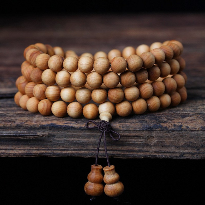 측백나무 염주 불교 팔찌 단주 명상 108배 힐링 기도 예불 부처님, 108염주10mm, 1개