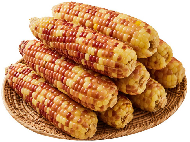 쪄서 얼린 쫀득쫀득 홍찰 냉동 옥수수 작은사이즈, 1박스, 15개