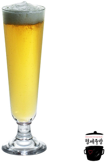 캠브로 안깨지는 필스너잔 긴 맥주잔 413ml, 1개