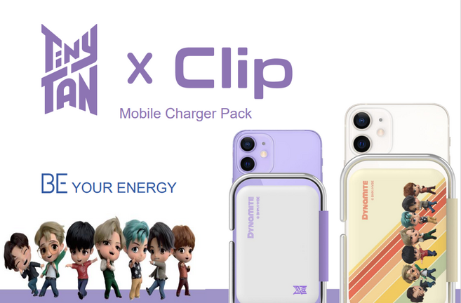 타이니탄 무선충전 보조배터리 (BTS 굿즈 고속충전 PD충전), Character