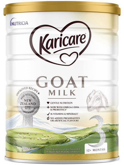 캐리캐어 산양분유 토들러 포뮬라 3단계, 1개, 900g