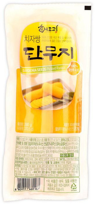치자쌍단무지390g/해트리-, 390g, 10개