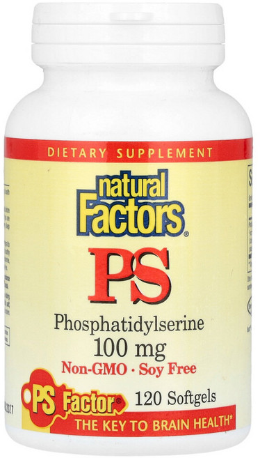 네츄럴펙터스 포스파티딜세린 100mg 소프트젤 120정, 1개