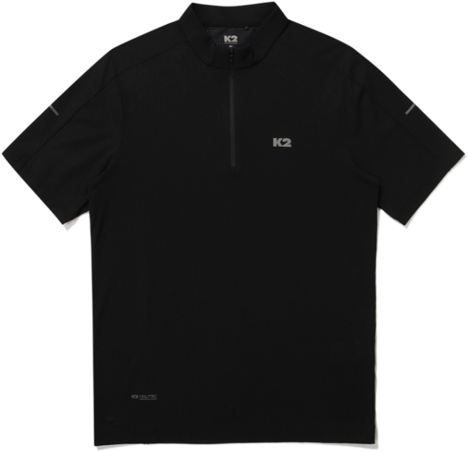 [백화점 정품] 25SS K2 [정상가:109 000원] 이채민 남성 홀리텍(HOLITEC) 반팔 집업 티셔츠 KMM24213