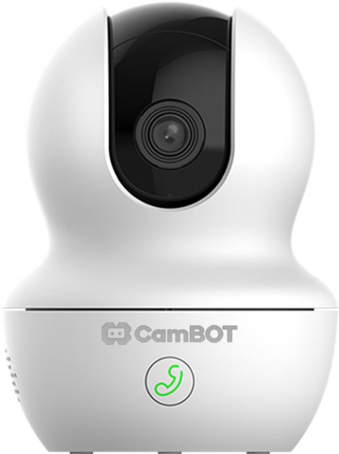 캠봇 CamBOT [SD카드포함] 홈캠 펫캠 베이비캠 국내서버사용 AI 홈 카메라 모션감지 고화질 CCTV 가정용 WIFI 카메라, 64GB