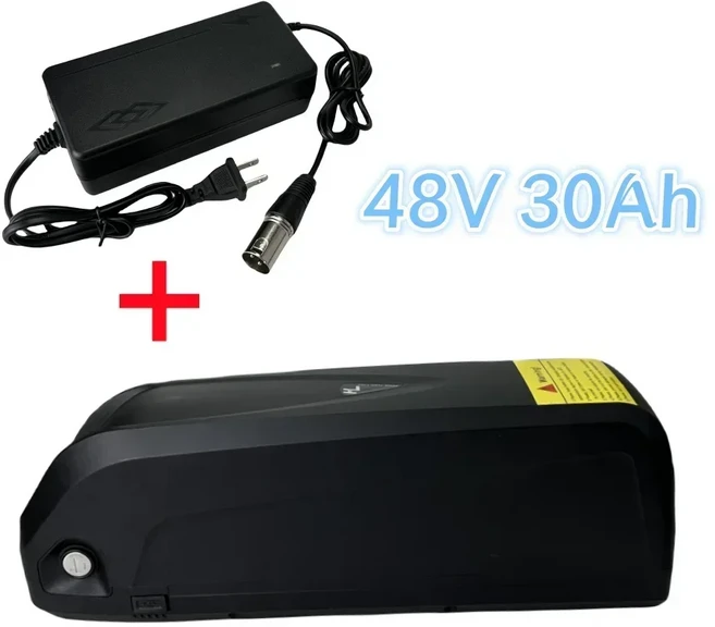 하이롱 G80 18650 리튬 배터리 팩 충전식 48V 30Ah 전기 자전거, 01 빠른  Mainland, 03 Battery with Charger