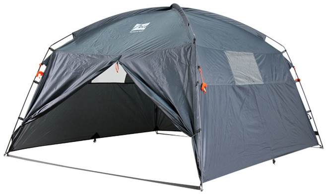쿤타 컴팩트 돔 쉘터 gi 그늘막텐트 그레이