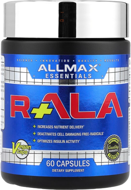 올맥스 R+ALA 알파리포산 캡슐, 1개, 60정