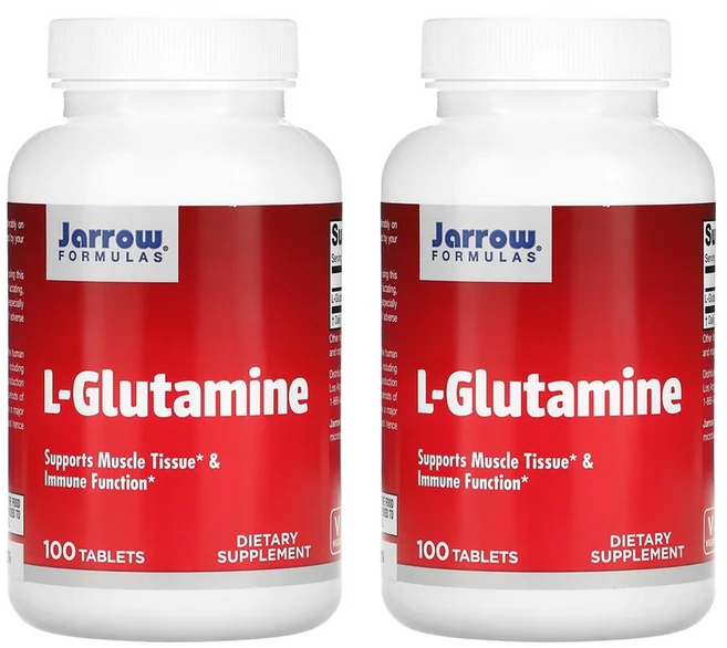 [2개] 자로우포뮬러스 L 글루타민 100정 아미노산 L Glutamine, 2개 - 쿠팡