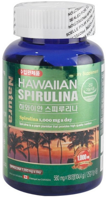 하와이안스피루리나180정, 1개, 180정