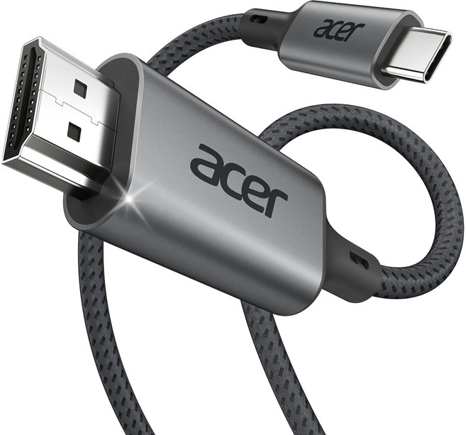 에이서 4K UHD 60Hz C타입 to HDMI 미러링 케이블, 2m, 1개