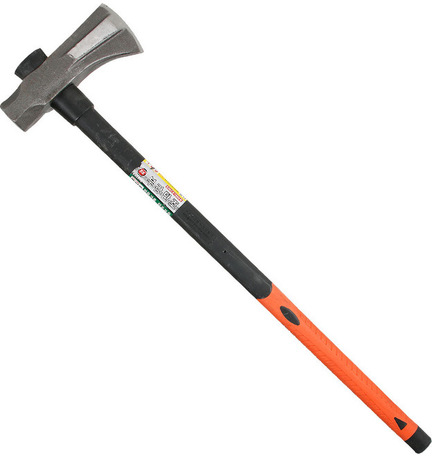 카시안 파워도끼 부강 KA 무진동 우레탄 도끼 장작, 파워도끼 부강 특대 4kg IK 무진동 우레탄 도끼 장, 1개