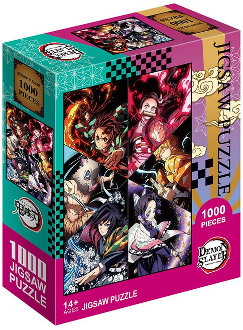 만화 애니메이션 귀멸의 칼날 직소 퍼즐 모음, 1000_3 (1000피스), 1개