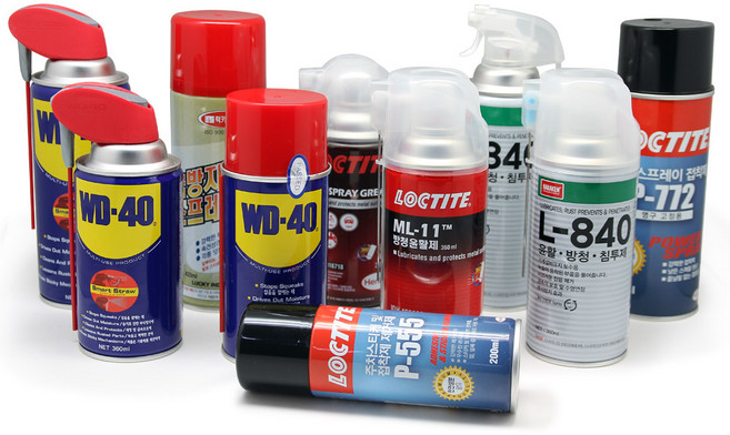 벡스 윤활 방청제 녹방지제 WD40 ML-11 360~ 450ml 택일, 6. 녹방지 페이트스프레이 LK-715(적갈색)