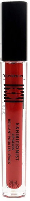 COVERGIRL Exhibitionist 립글로스 쇼트 체인지 하이글로시 크림 2.9ml(0.99액량 온스) 립글로스 샤이니 립글로스 핑크 립글로스 모이스처라이, HOT TAMALE