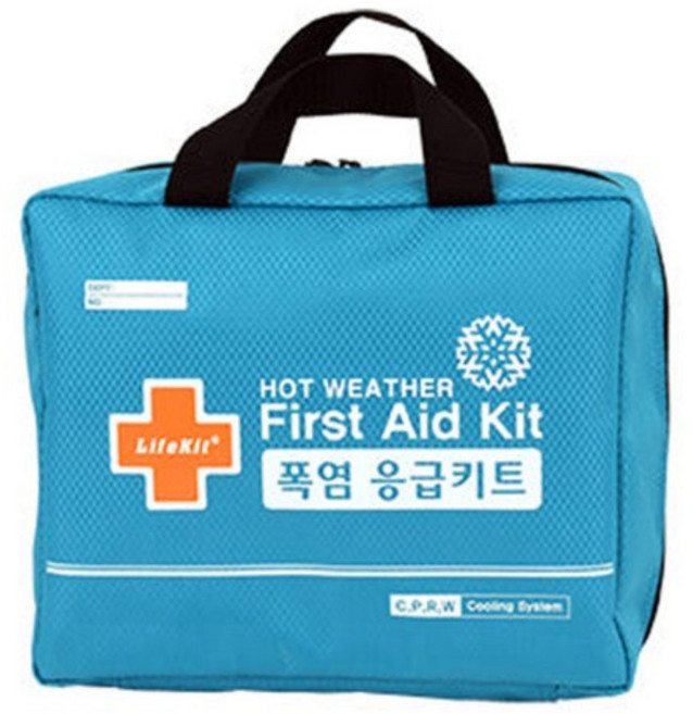폭염 대응 온열질환 응급 키트 CPRW 쿨링 KIT 안전용품 구급상자 구급키트