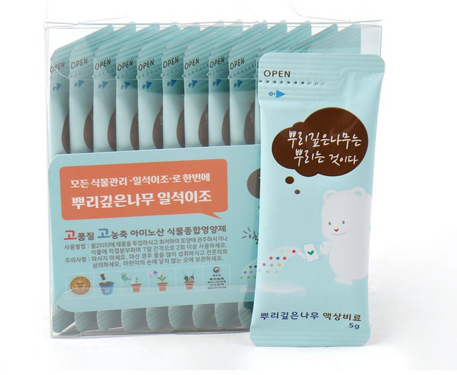 갑조네 뿌리깊은나무 액상비료(일석이조) 식물영양제, 1개