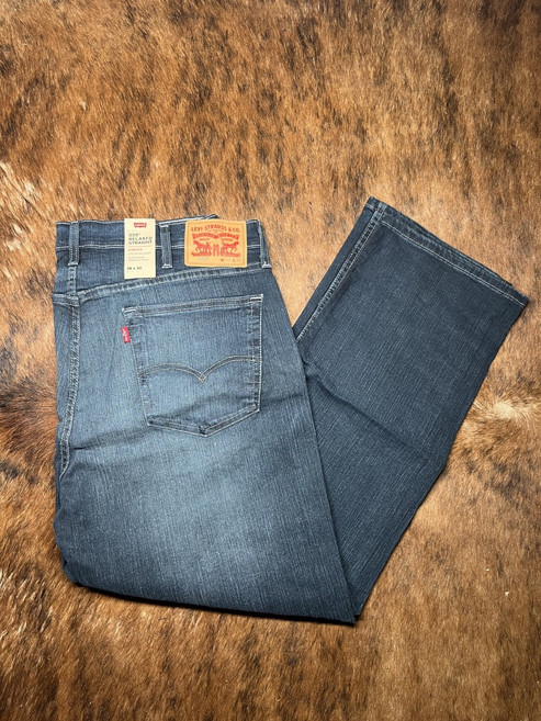 [Levi's] Men's 559 Jeans Relaxed Straight Fit Denim 38x30 Blue