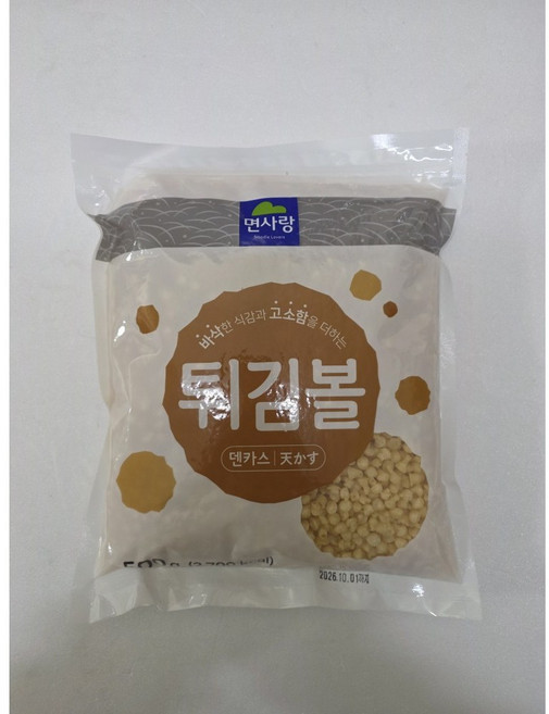면사랑 튀김볼(덴카츠) 500g, 1개