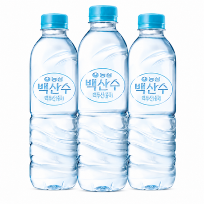농심 백산수 생수 500ml 60개, 1개