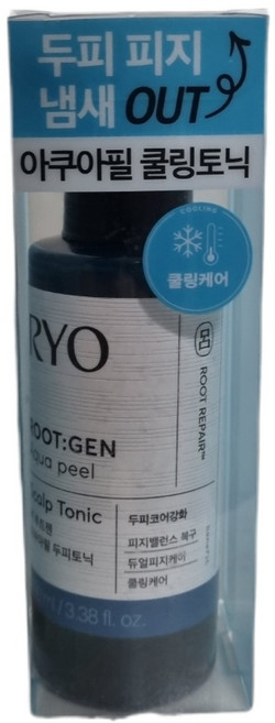 려 쿨링 두피 탈모케어 루트젠 아쿠아필 헤어토닉, 100ml, 1개