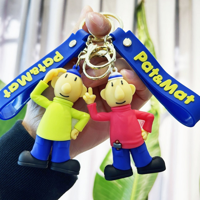 키링몽 패트와 매트 캐릭터 키링 키홀더 가방고리