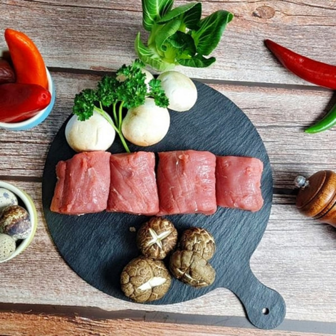 한돈 돼지 안심 수비드 장조림 헬스고기 육전 1kg, 5cm, 5cm