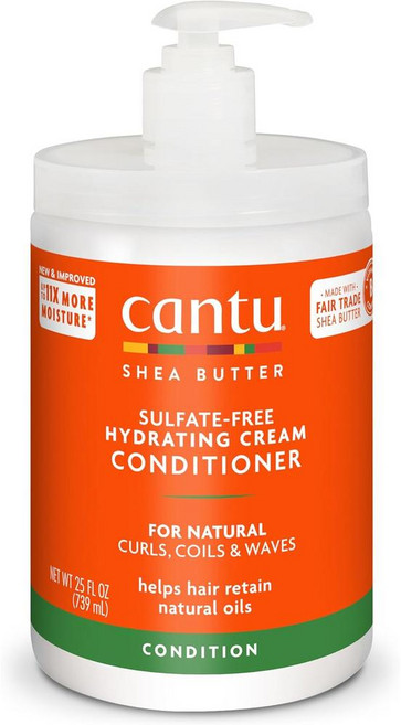 독일 칸투 CANTU Cream Conditioner 설페이트 프리 크림 컨디셔너, 4개, 739ml