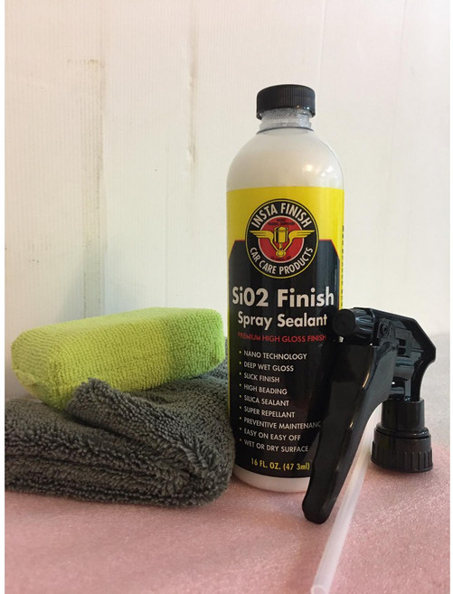 噴膜 二氧化矽封體鍍膜 Insta Finish SiO2 Finish Spray Sealant 美國原裝新品, 1個