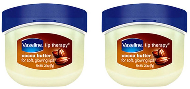 바세린 립 테라피 립밤 코코아 버터 2개 (미니 7g), 7g