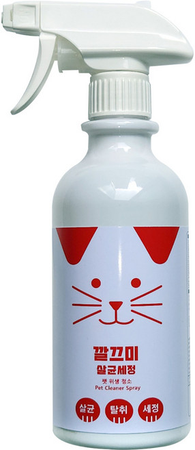 반려동물 세정 세척 탈취제 영역표시방지제 대소변 똥테러방지 강아지 고양이 접근금지 500ml, 1개