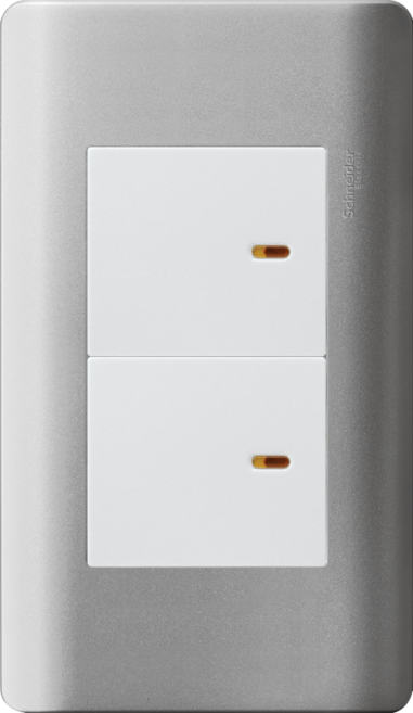 Schneider Electric ZENcelo 雙切開關，純平設計簡約美學