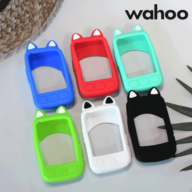 Wahoo 와후 볼트v2 고양이 케이스+액정보호필름 포함, 1개, 블루 고양이케이스