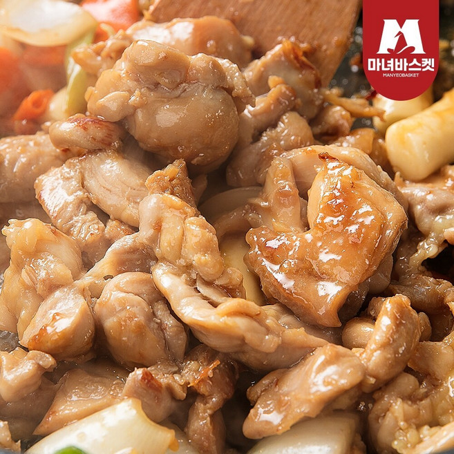 [마녀바스켓] 춘천 명물 간장닭갈비 700gx2팩, 2개, 700g