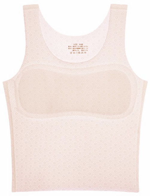 슈브레 통기성 좋고 편안한 1단계 중간 기장 무봉제 와이드 밴드 어깨끈 U자넥 노와이어 나시 브라 패드 주니어브라 초등 여아 청소년 심리스 런닝