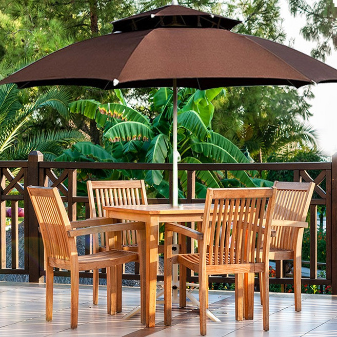 라이프스타일랩 3M 2층 8각 특대형 초대형 대형 캠핑 낚시 카페 튼튼한 야외용 파라솔, 커피