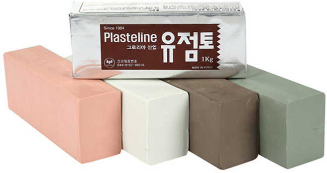 그로리아 유점토 1kg 흑색, 5개