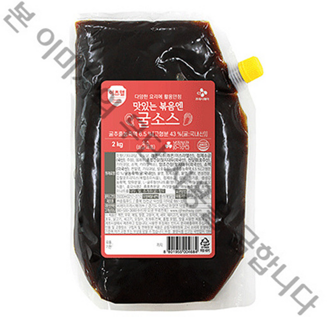 이츠웰 볶음엔 굴소스 2kg, 1개