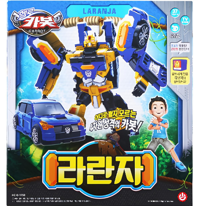 헬로카봇 라란자 로봇장난감, 혼합색상, 1개