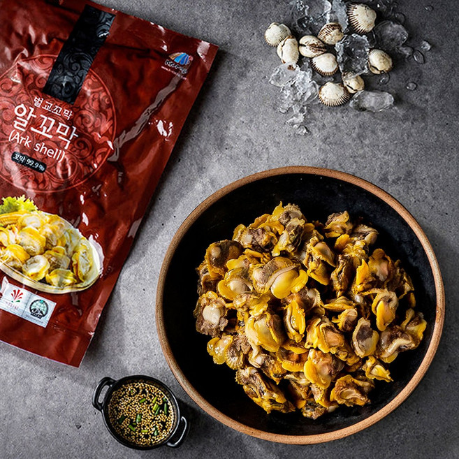 외할머니밥상 [외할머니밥상] 꼬마시 손질된 벌교 자숙 알꼬막 100g 4팩 ~ 16팩, 1개, 1kg