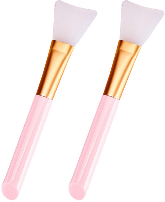 민스리빙 실리콘 팩 브러쉬 얼굴 팩붓 팩브러시 팩도구 팩주걱, 2개, 실리콘팩브러쉬